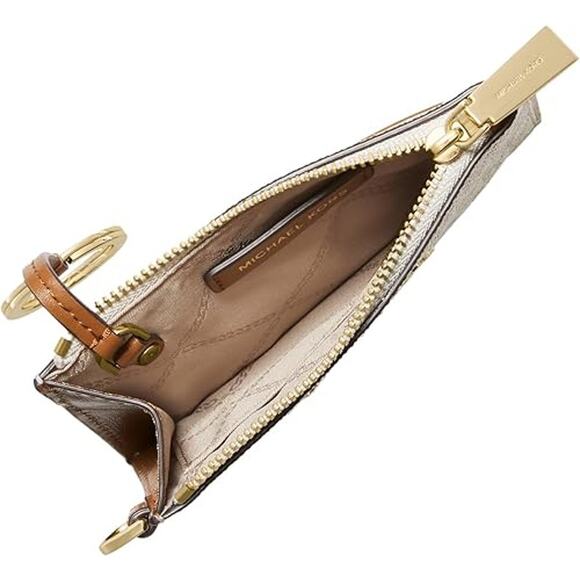 NWT Michael Kors Women Jet Set Small Coin Purse , Vanilla-OS - Picture 3 of 3